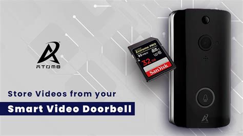 how to put sd card in smart video doorbell|video doorbell with micro sd.